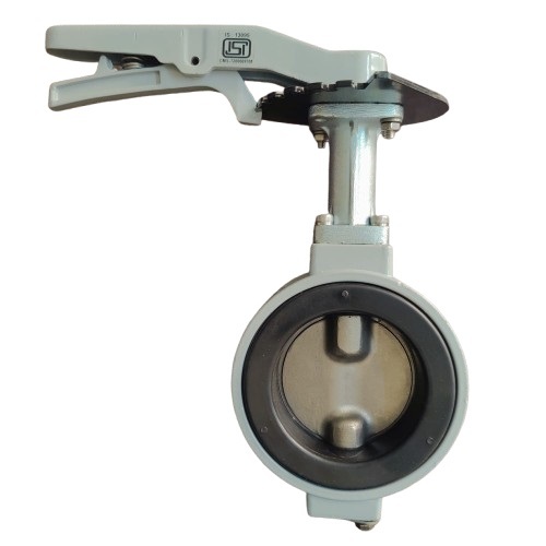 Aluminum Butterfly Valve - Color: Silver
