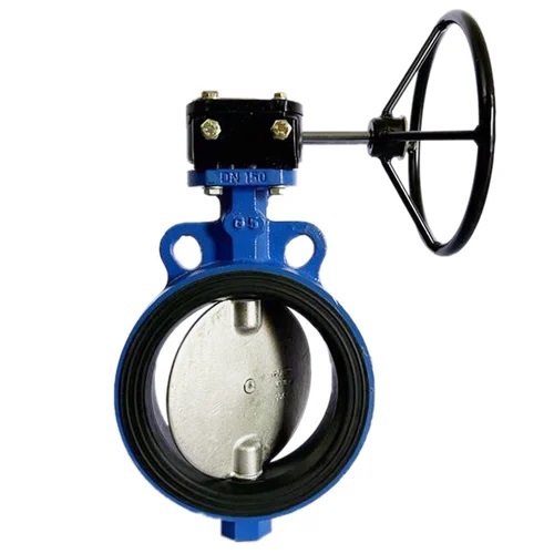 CI Gear Operated Butterfly Valve
