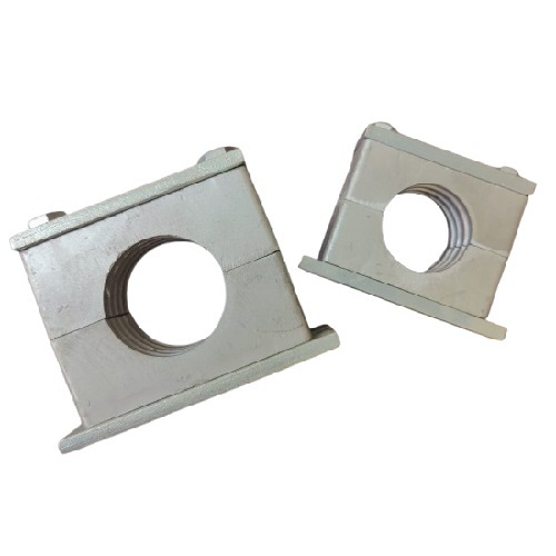 Aluminum Pipe Clamp - Color: As Per Requirement