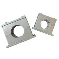 Aluminum Pipe Clamp - Color: As Per Requirement