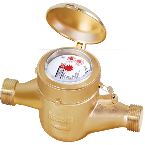 Threaded Water Meter - Color: As Per Requirement