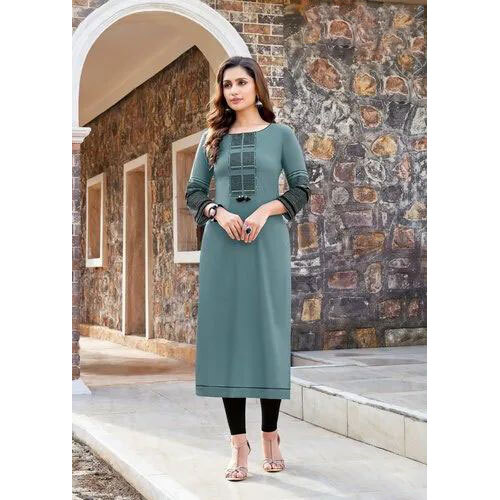 Ladies Fancy Rayon Kurti