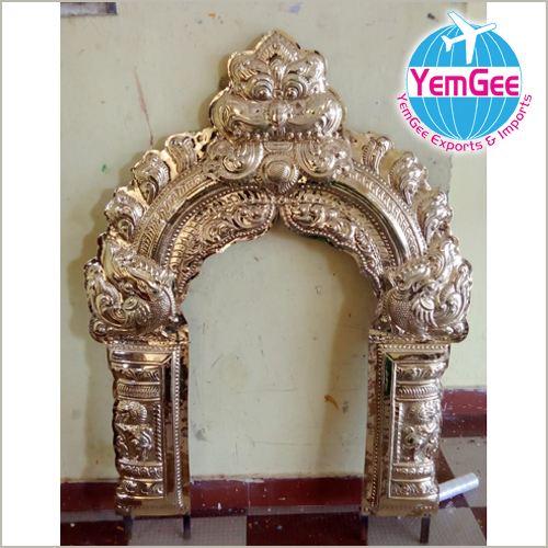 Brass Thiruvachi - Color: Golden