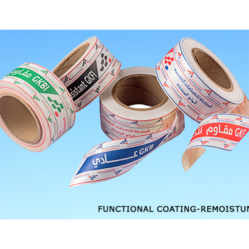 Water Activated-Remoistenable Adhesive Coated Paper - Color: Multicolour