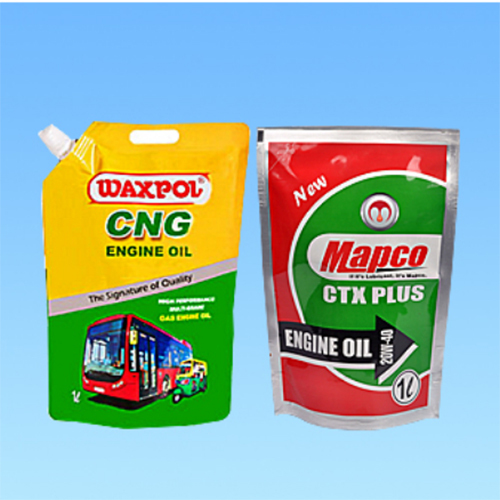 Lube Oil Packaging Laminate Material - Coating Type: Colour Coated