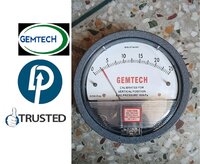 Across Popular Cities 'Industrial area Bhilai' GEMTECH Differential Pressure Gauge Wholesaler - D.P.ENGINEERS