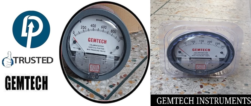 Across Popular Cities 'Industrial area Bhilai' GEMTECH Differential Pressure Gauge Wholesaler - D.P.ENGINEERS