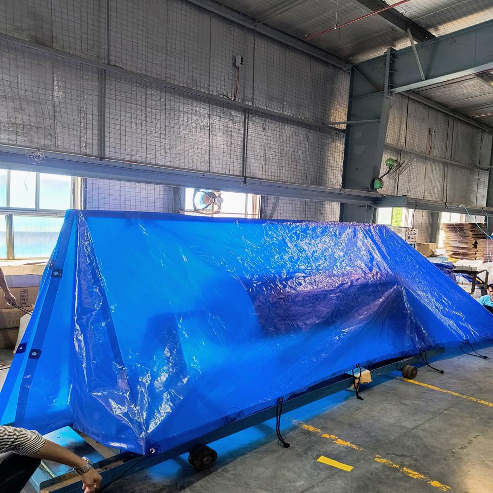 Camping Tents Cross Laminated - Color: Blue