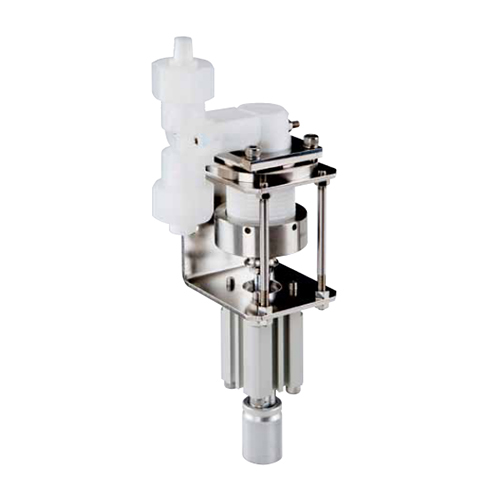 Sb-Tv Series Pneumatic Drive Pump - Color: Silver