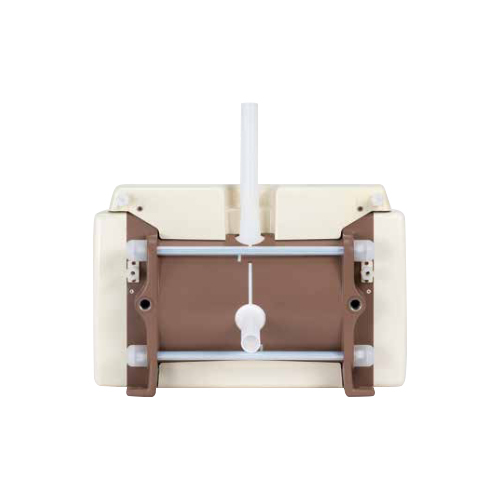 Flp Series Pneumatic Drive Low Pulsation Bellows Pump - Color: White