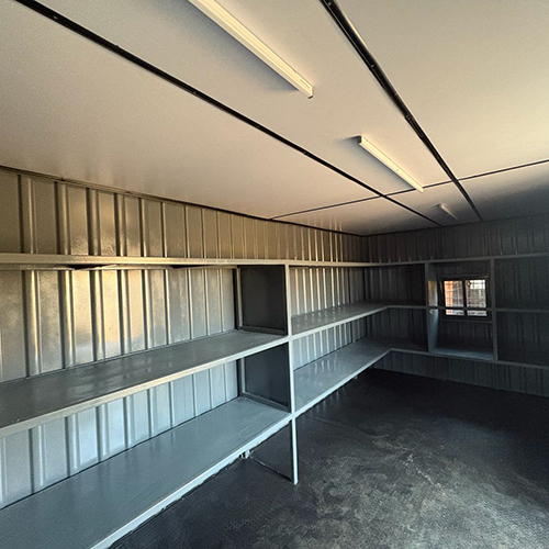 Prefabricated Storage - Color: As Per Requirement
