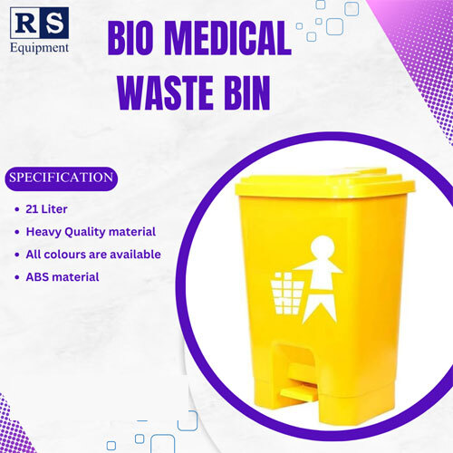 Bio Medical Wsate Bins 21-Ltr