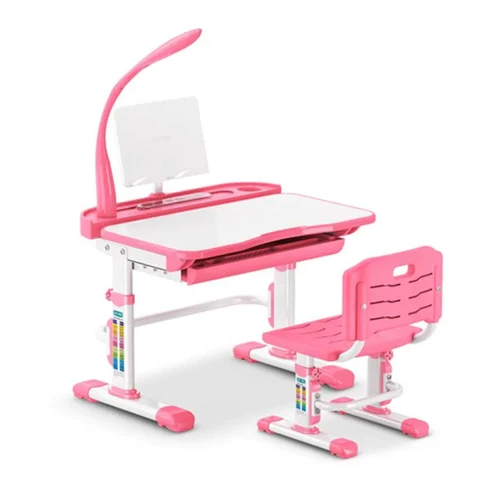 Bs-D002 Single Desk And Chair - Color: Multicolor