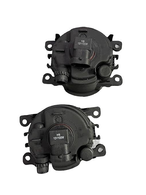 K D Fog Lamp Set for Swift, Ritz, Dzire, K10 T2, Ecosport, Baleno, WagonR, S-Cross, Astar, Ertiga, SX4, Ignis, Ciaz, Brezza, Celerio, Kwid, Nexon, Safari, Glanza, With BULB