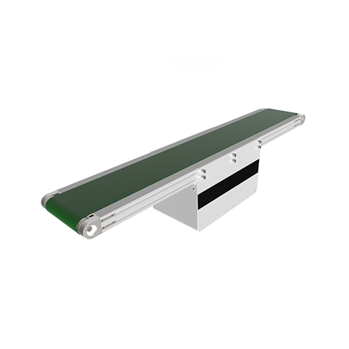 Adjustable Center-Driven Flat Belt Conveyor - Features: High Efficiency