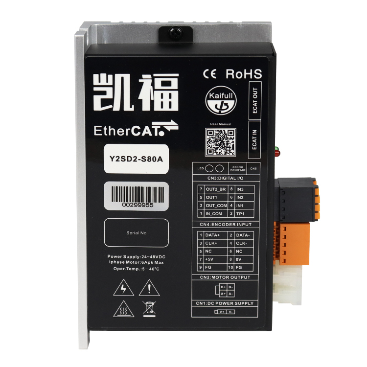 Y2Sd2-S80A Stepper Motor Driver For Two-Phase Hybrid Motors - Efficacy: Ie4