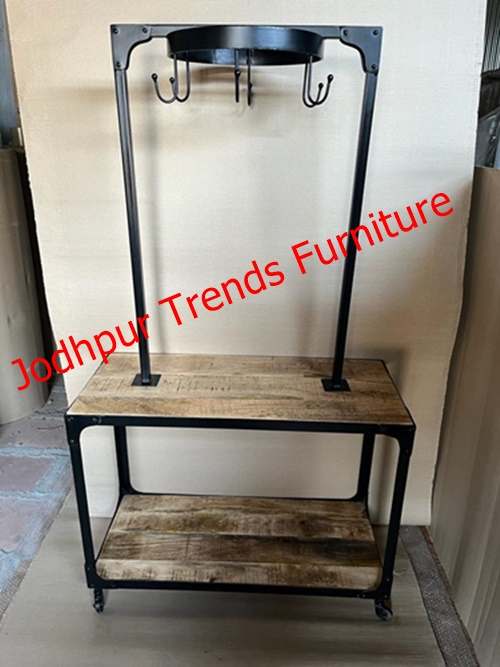 SONGMICS Clothes Rack Clothing Rack 4-Tier Garment Rack with Metal Pipes Jodhpur