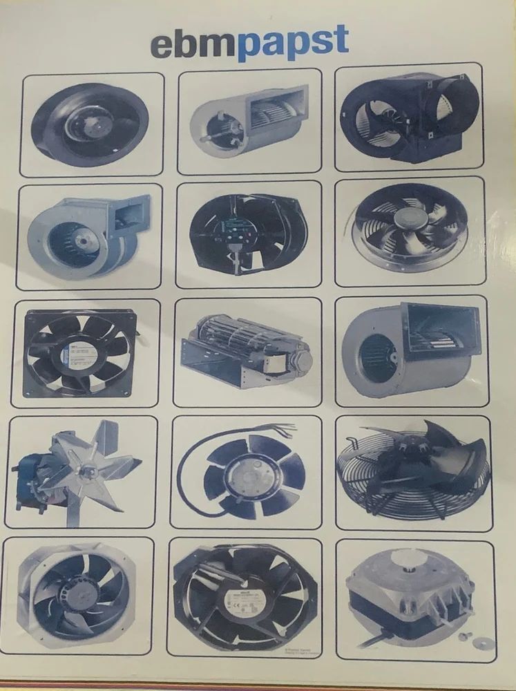 Ebmpapst Dc Cooling Fan - Color: Black