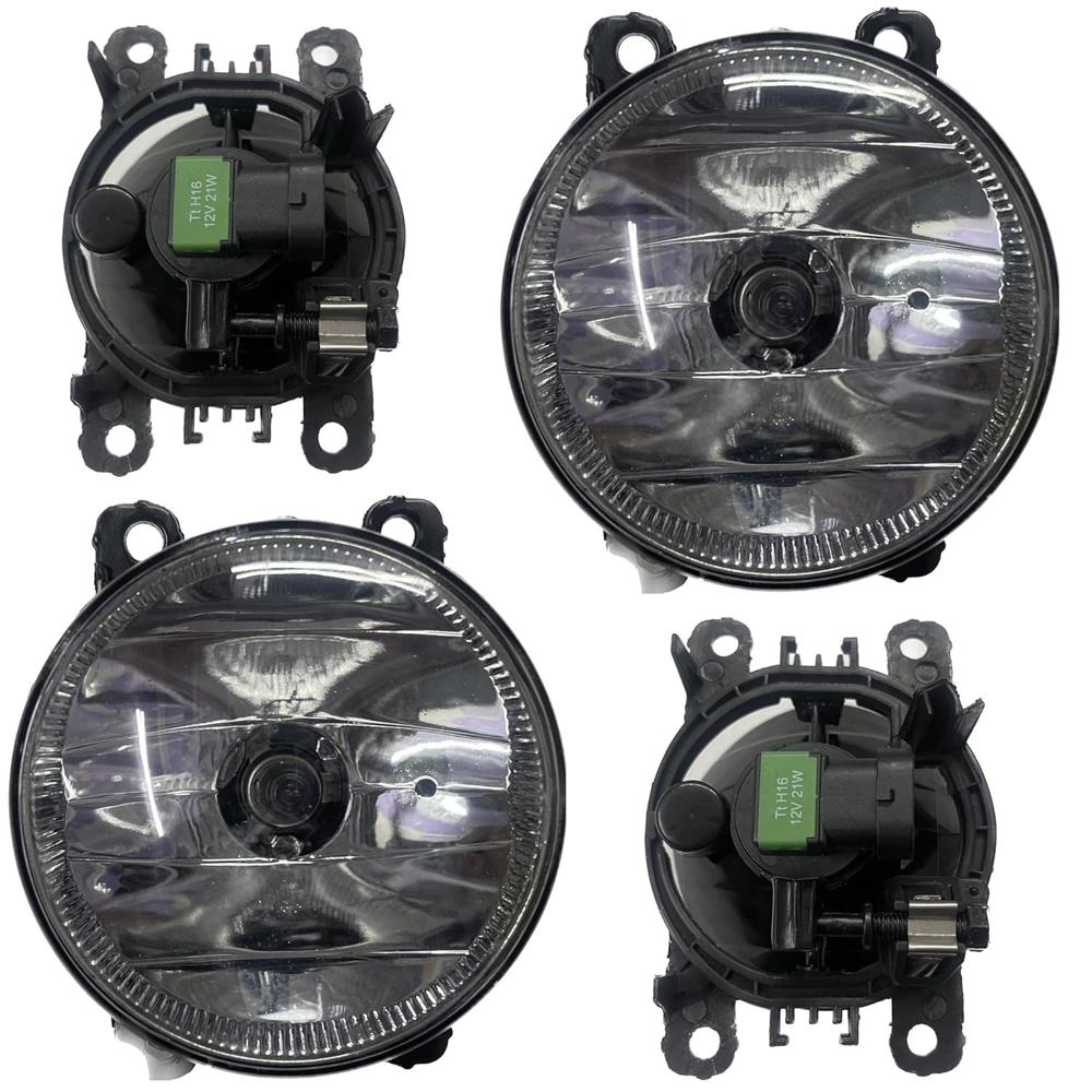 K D Halogen Fog Lamp Set For Maruti Swift 2018-Now/Brezza 2020-2022/ Baleno 2019-2022 With Bulb (Pair)