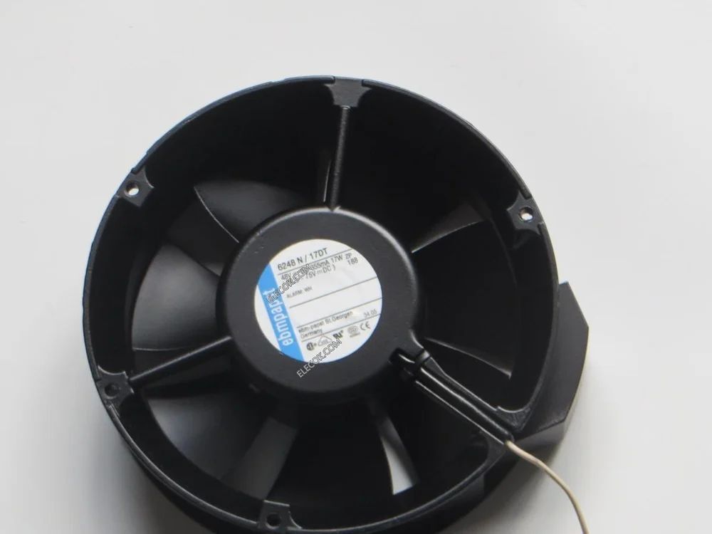 Ebm Papst Fan - Metal, 276mm, Silver, 2500 Rpm, Ac Centrifugal Blower, 230 Vac, Ip20 | 5 Blades, Wall Mounted, 12w Power, 1-year Warranty