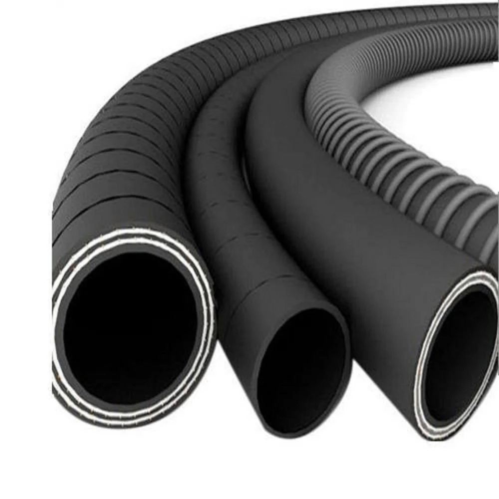 High Pressure Hydraulic Hose Pipe - Color: Black