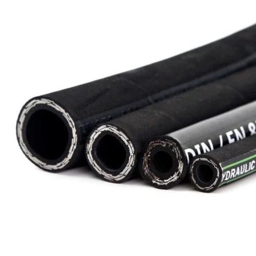 High Pressure Rubber Hose - Color: Black