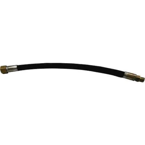 Tractor Trolley Hydraulic Hose Pipe - Color: Silver
