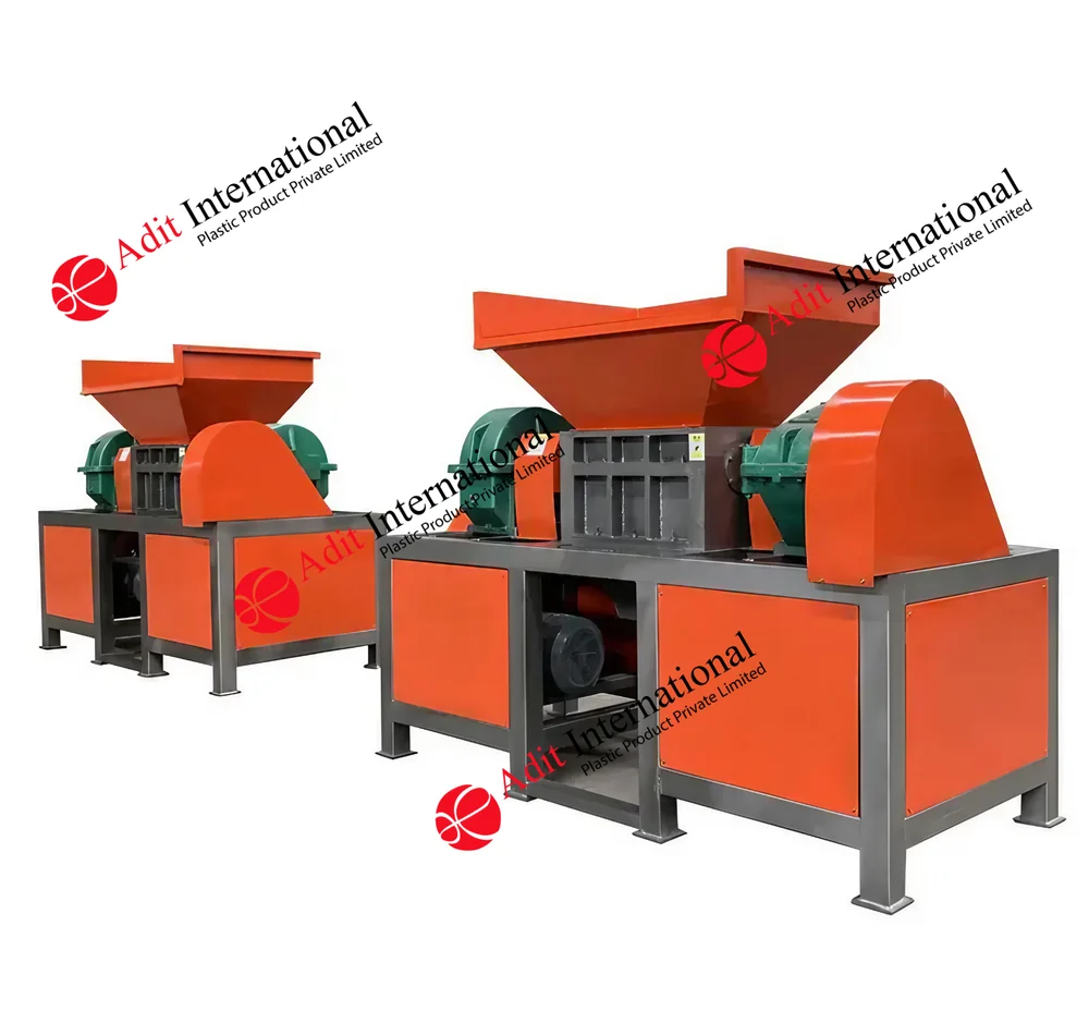 Metal scrap shredder