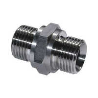 Hydraulic Hex Nipple - Finish: Polished