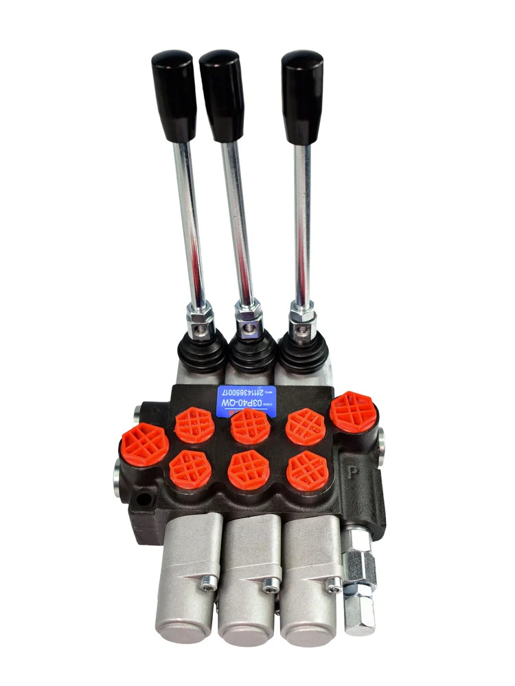 1-2 Inch Direction Control Valve - Color: Silver