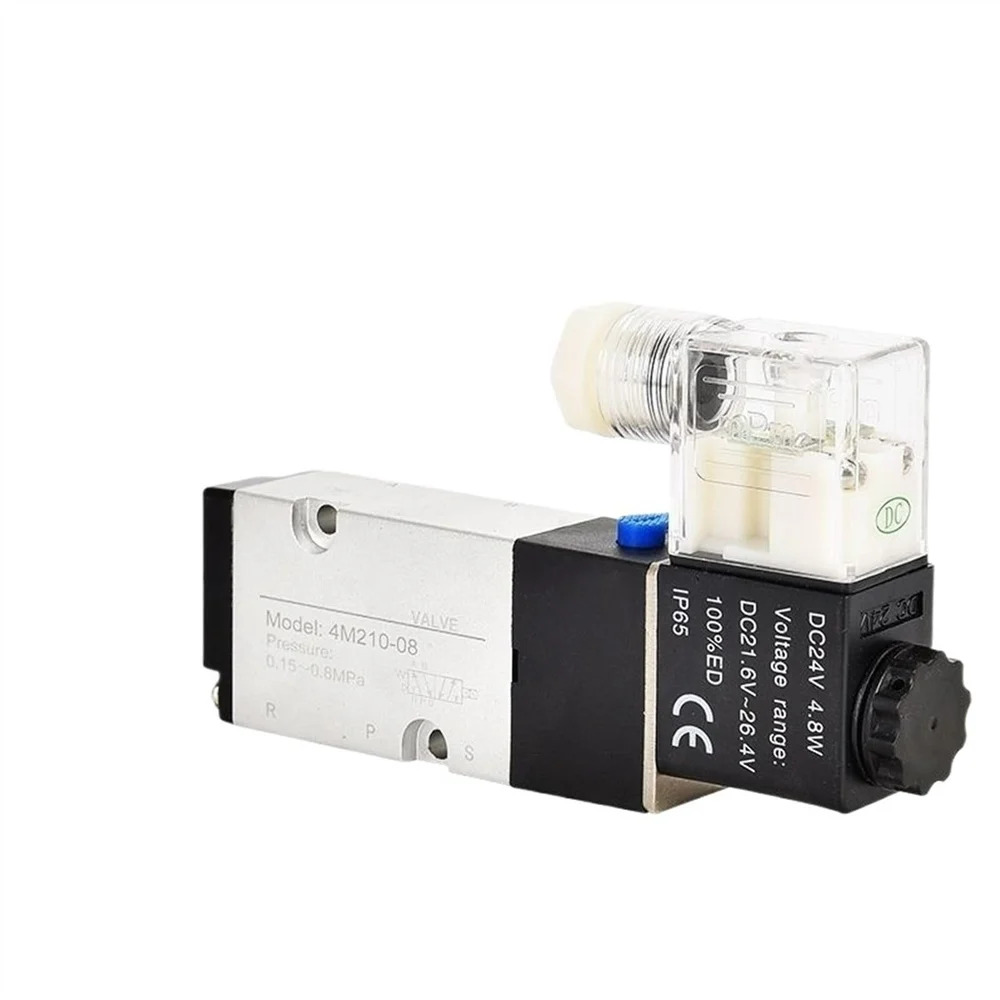 3-4 Inch High Pressure Solenoid Valve - Color: Silver