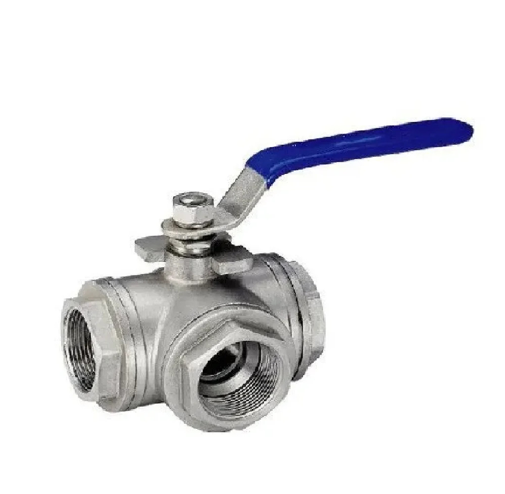 High Pressure Ball Valve - Color: Silver