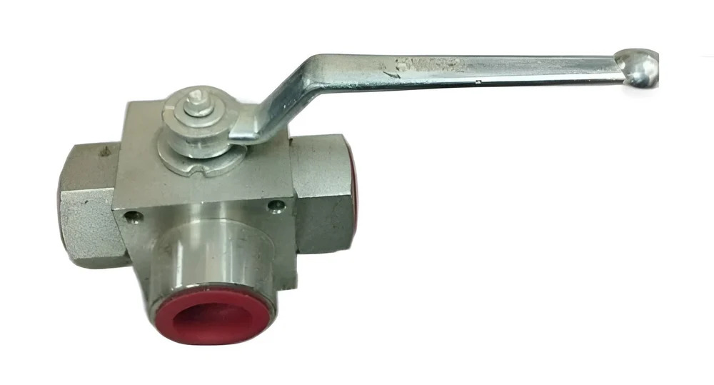 Hydraulic Ball Valve - Color: Silver