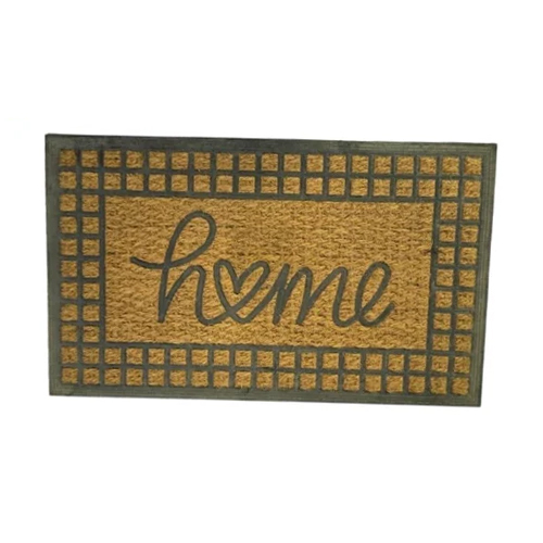 Home Door Mat - Color: Blue