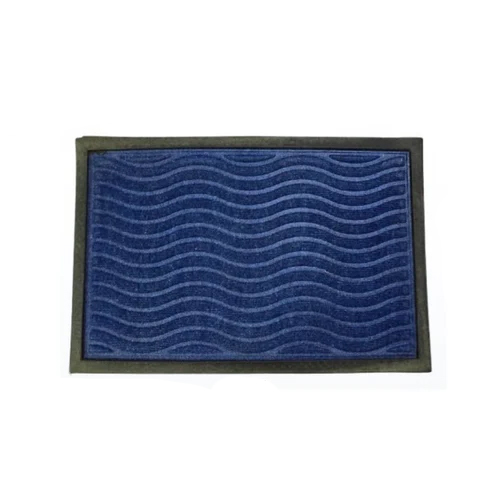 Rubber Door Mats - Color: Blue