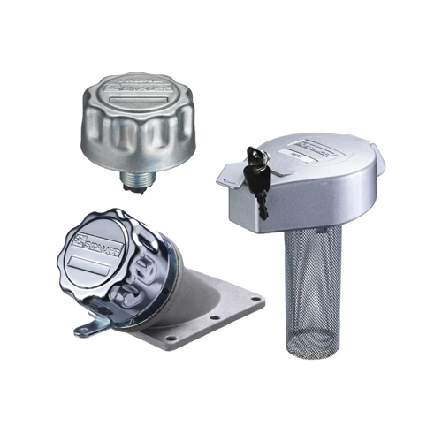 Hydraulic Air Breather - Color: Silver