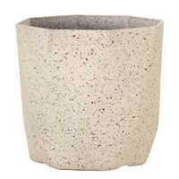 Sg-bpt144 White Sand Coated Dimond Planter - Dimensions: 32  Centimeter (cm)