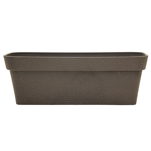 Sg-Bpt140 Black Stone Rectangular Planter - Dimensions: 25X71X30 Centimeter (Cm)