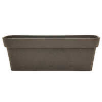 Sg-bpt140 Black Stone Rectangular Planter - Dimensions: 25x71x30  Centimeter (cm)