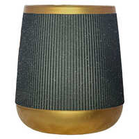 Golden Ring Black Planter - Dimensions: 45  Centimeter (cm)