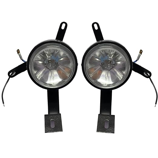 K D Fog Lamp Set for Chevrolet Beat With Bulb (Pair) 2014-2017