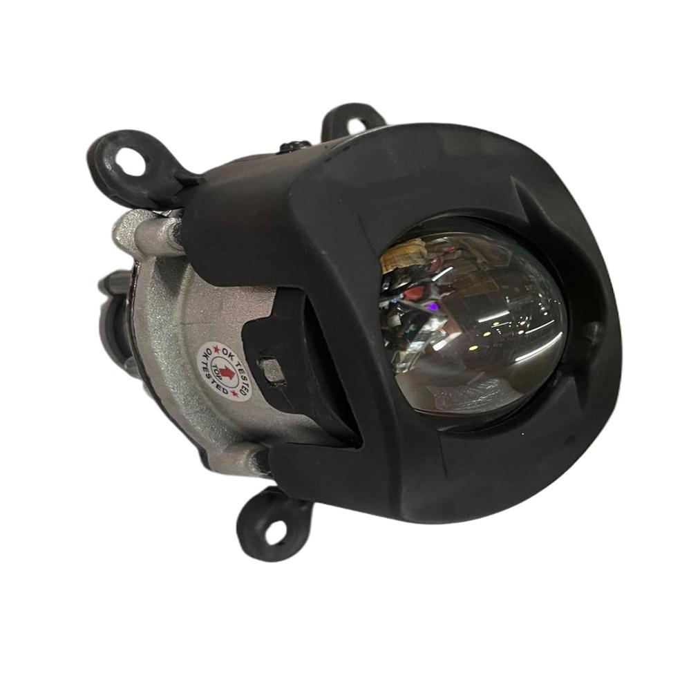 K D Projector Fog Lamp Set for Maruti Suzuki Brezza/Baleno 2023-Present, Pair (WHITE HALOGEN BULB)