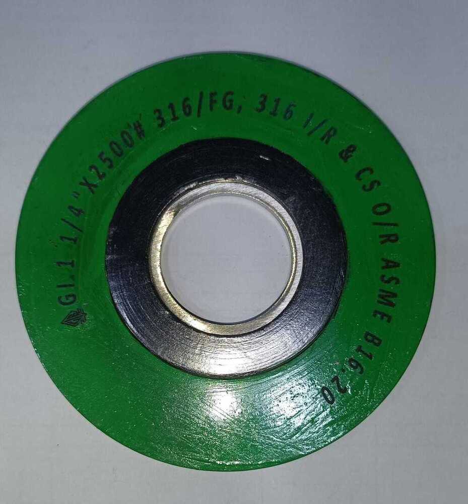 Spiral wound metallic gaskets