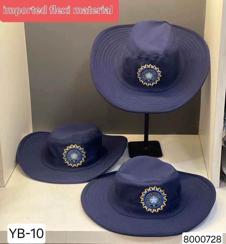 Blue empire hat