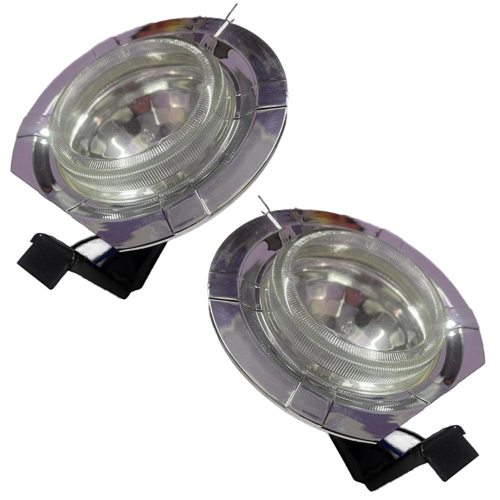 K D Fog Lamp Set for Mahindra Bolero With Bulb (Pair) New Model 2011-2020