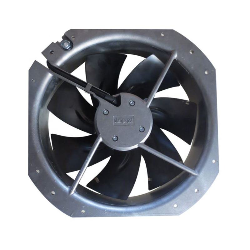 ebmpapst W2E250-HJ28-01 230V AC 115W/160W 0.51A 2600RPM Ball Bearing Electric Control Cabinet Chassis Axial Cooling Fan
