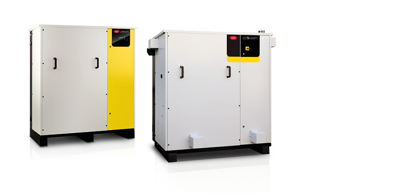 Gas-Fired Steam Humidifiers - Color: White