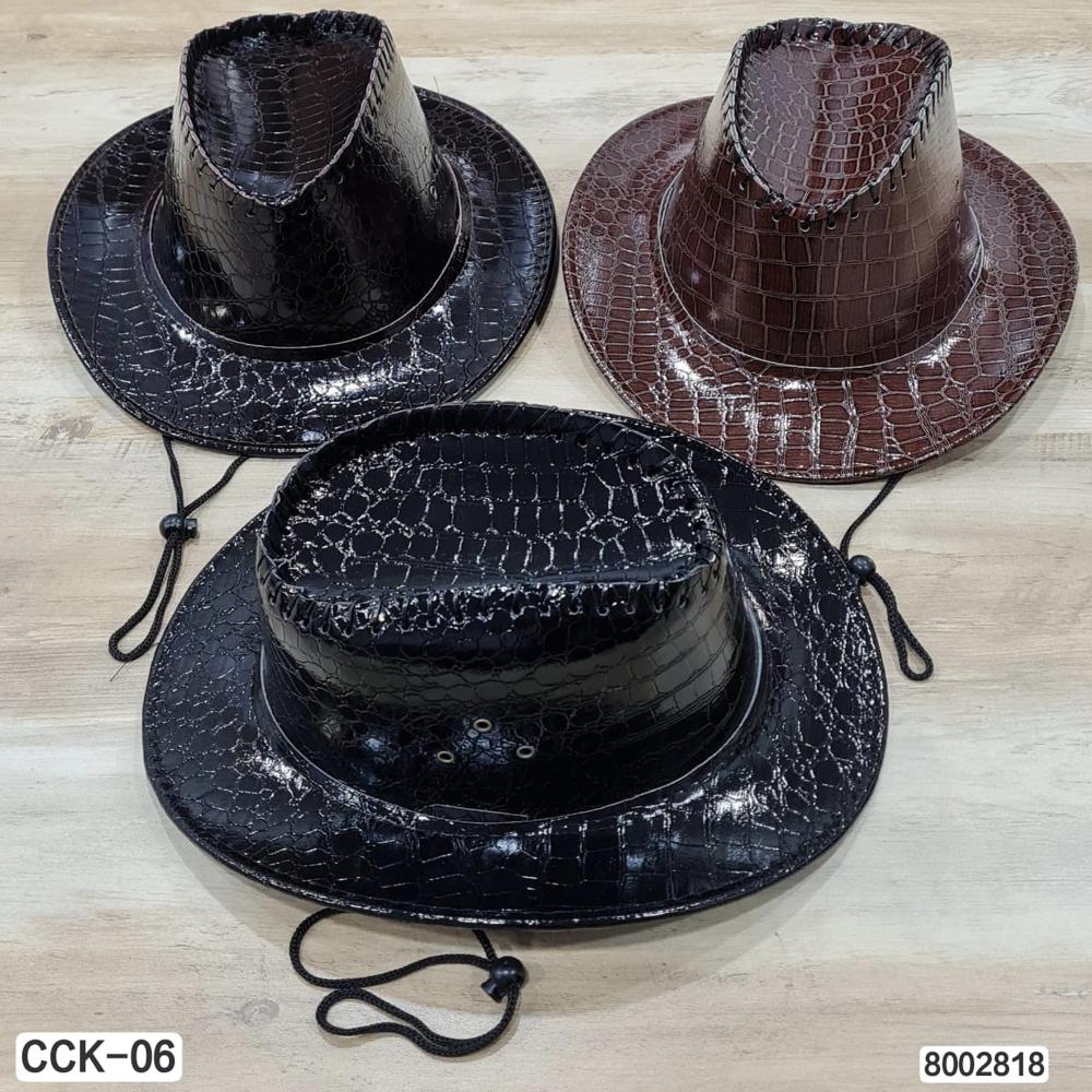 Cowboy Leather Hat