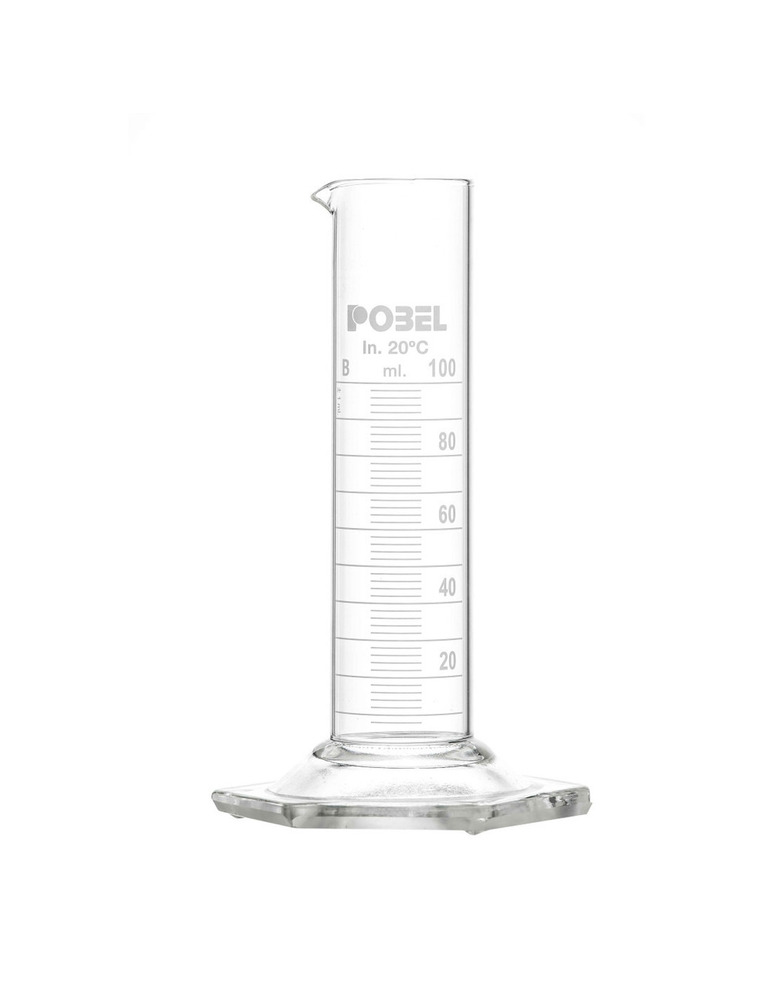 Glass Measuring Cylinder - Color: Transparent