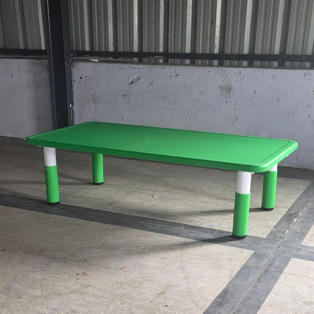 Kindergarten Square Type Table - Color: Green